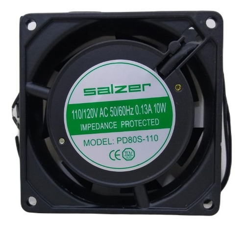 Ventilador Salzer Pd80s-110 8x8cm 120vac