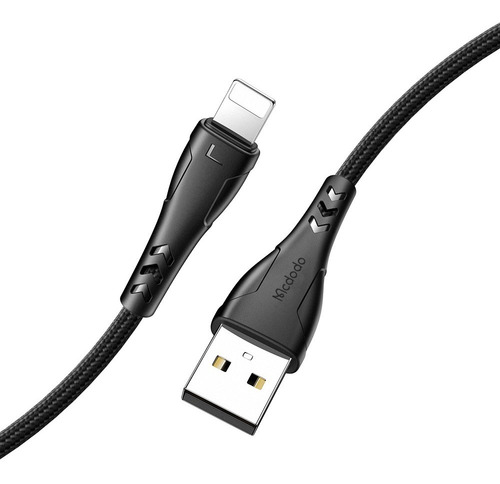 Imagen 2 de 9 de Cable Para iPhone Mcdodo Mamba Usb A Lightning Corto 20cm