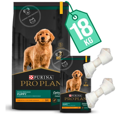 Comida Pro Plan Perro Cachorro/puppy 15+3kg + Obsequio+envió