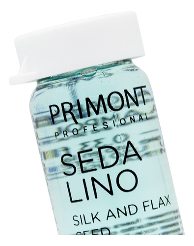 Primont Seda Lino Caja X12 Ampollas Capilar Suavizante 3c