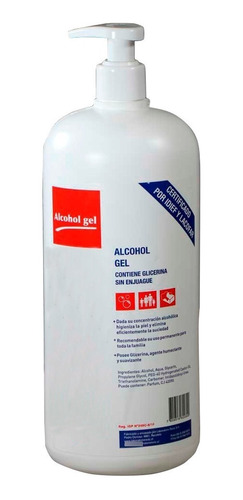 03 Litros Alcohol Gel Safe Pro. Registro Isp