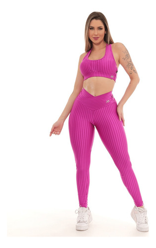 Conjunto 3d Original Rosset Zero Transparencia  Pink