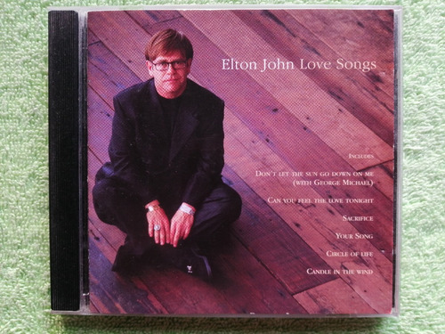 Eam Cd Elton John Love Songs 1995 Sus Mas Grandes Baladas