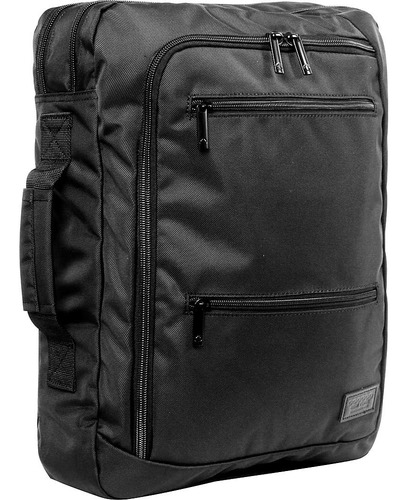 J World New York Essential Mochila Portátil, Negro, Talla