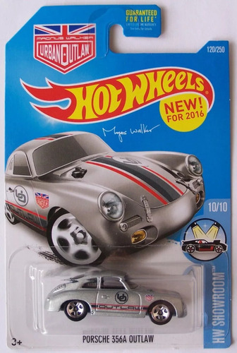 Hot Wheels Porsche 356a Outlaw Hw Showroom 120/250