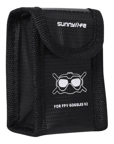 Case Antichamas Para Bateria Dji Fpv Goggles V2 - Sunnylife