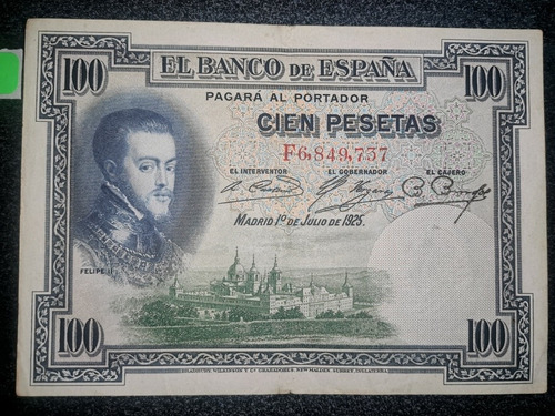 5cu Lote De Billetes Antiguos De España. Casi Nuevos!