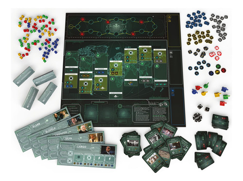 Juego De Mesa Modiphius Spectre Spy Vs. Películas De Spy Jam