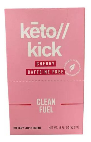Pruvit Keto Kick Caja Con 6 Boost Sabor Cereza O Limón