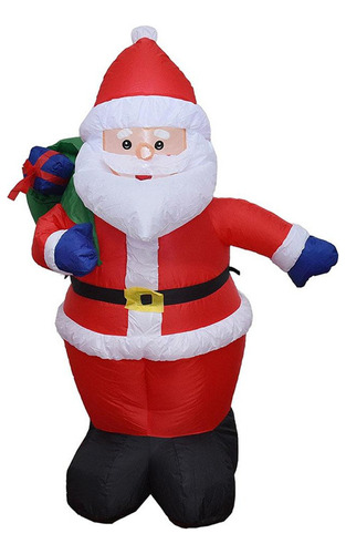 Santa Claus Inflable Juega El Juguete Del 120cm Para El