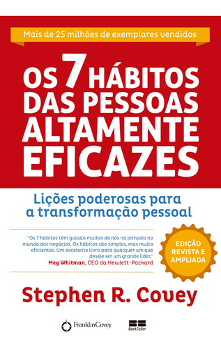 Livro Os 7 Hábitos Das Pessoas Altamente Eficazes