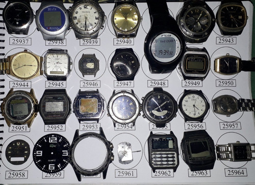 Lote 94 Sucatas Casio E Outros- Máquina Do Tempo