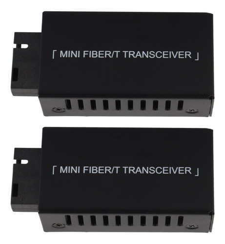 Convertidor Medio Fibra 1 Par Gigabit Sfp Rj45 Indicador Led