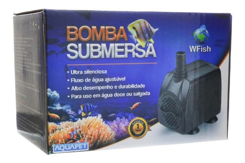 Bomba Submersa Wf-4000 85w 4000l/h 127v Wfish