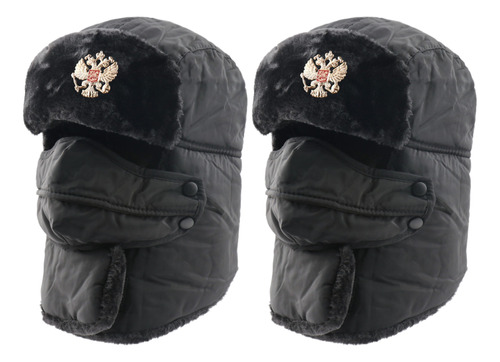 2 Pcs Gorra Rusa Shapka Ushanka (mantener Caliente, Máscara)