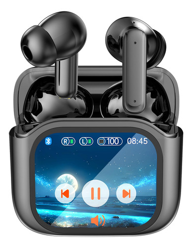 Fones De Ouvido De Tradução De Idiomas Ai, Tela De Toque Lcd