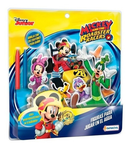 Disney Mickey Mouse Clubhouse Figuras De Agua + Crayones