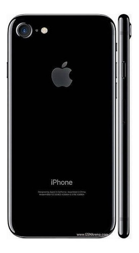 Tapa Trasera iPhone 7 Jet Black Simm Botones | MOSSMOBILE
