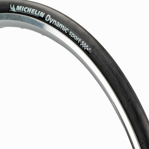 Llanta Bicicleta Ruta Michelin Dynamic Sport 700x25c 25-622 Color Negro