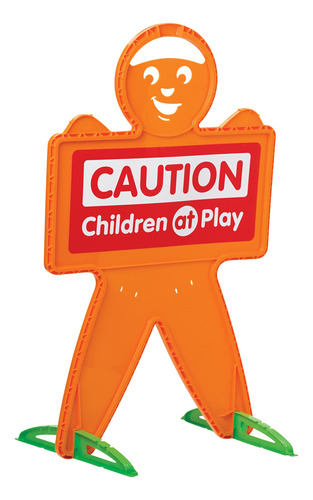 American Plastic Toys Letrero De Seguridad Para Ninos, Adver