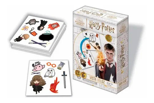 Harry Potter Juego De Cartas De Vista Veloz Original Toyco