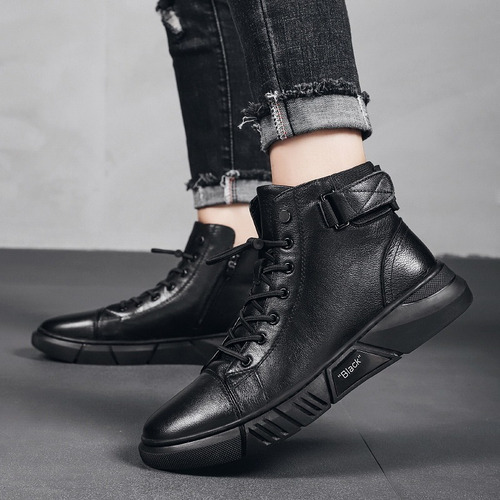 Botas Casuales Hombre Botas Martine De Cuero