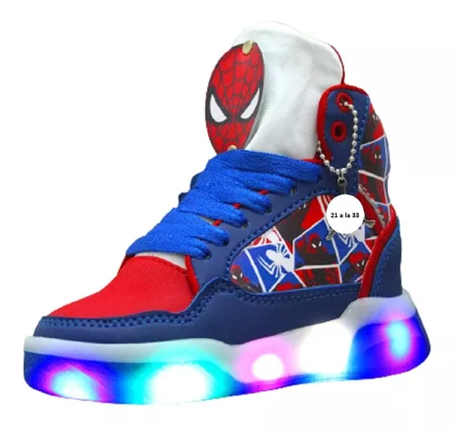 Zapatos Spiderman Con Luces MercadoLibre 📦