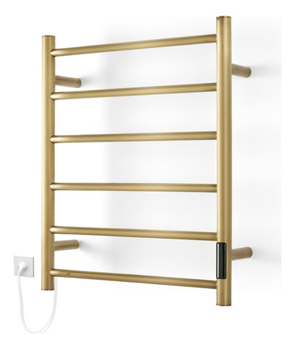 Toallero Electrico Atrim 1111 + Coco Flow Oro Mate 60x50x12 Color Acero Inoxidable