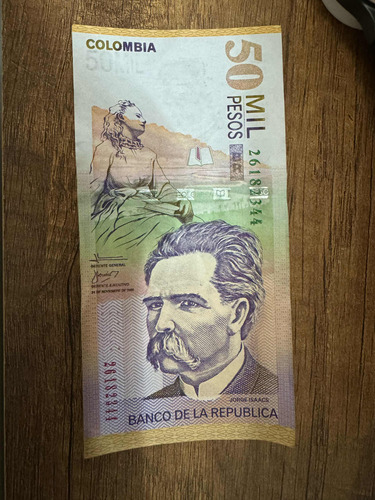 Billete De 50000 Pesos Antiguo 24 Nov 2006