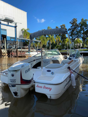 Lancha Open Canestrari 195 Motor Evinrude 150 Hp 200 Horas