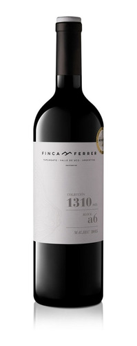 Vino Finca Ferrer Colección 1310 Mts. Block A6 Malbec X 750