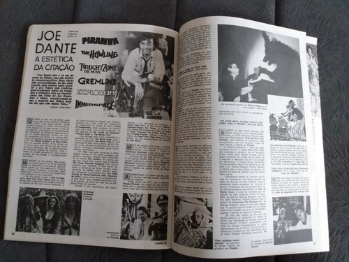 Revista Cinemin Nº 39 Joe Dante + Pôster Madonna