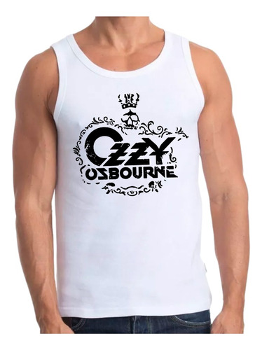 Polera Musculosa Sin Mangas 100% Algodon - Ozzy Osbourne 01