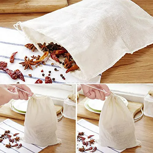 Bolsas De Especias 4x6 Pulgadas, 30 Unidades Reutilizables