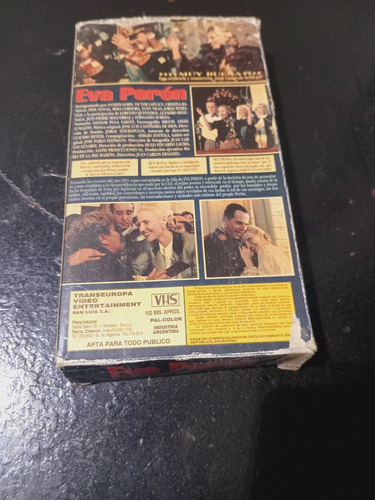Eva Peron!! Película Nacional En Vhs!! (Usado)