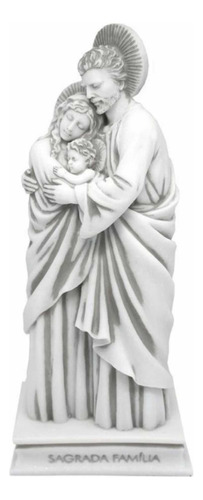 Imagem Sagrada Família 28cm - Mármore Maciço