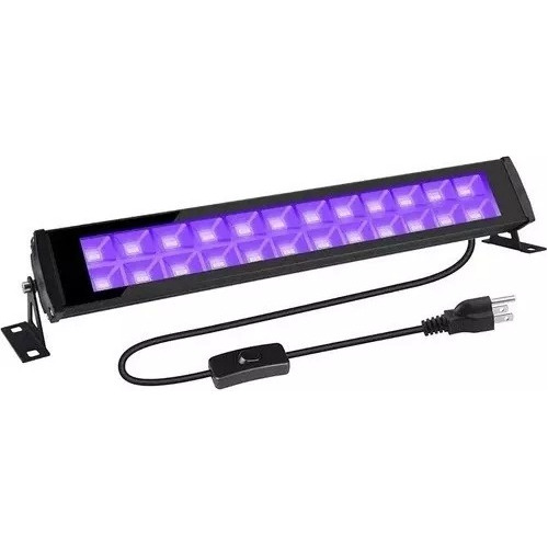 Barra Led Luz Ultra Violeta Fiesta Flúor