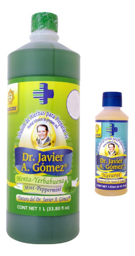 Tintura Alecos® Sabor Menta Dr Javier Gómez 1 L Mas Regalo