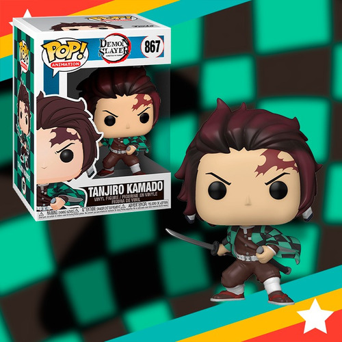 Funko Pop! Demon Slayer: Tanjiro Kamado #867