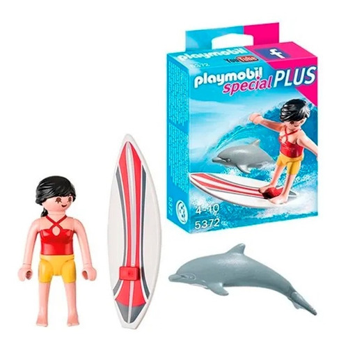 Playmobil Special Plus 5372 Nena C Tabla Surf Orig En Cadia