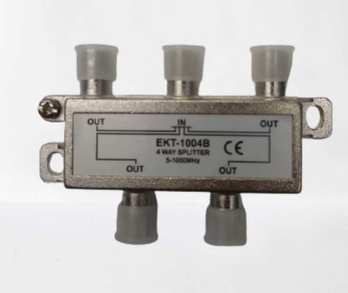 Divisor De Antena/catv 1 X4  Profesional  1000mhz