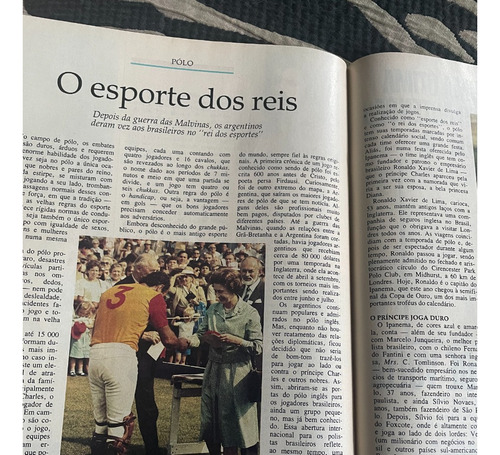 Revista Placar N 744 Vôlei Motocross Olimpíadas F1 Seul (Usado)