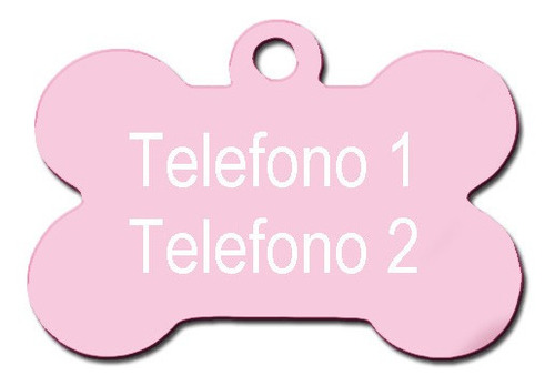 Placas Para Mascotas Con Grabado Láser. Personalizado