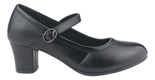 Zapato Chalada Mujer Criba-1 Negro Casual