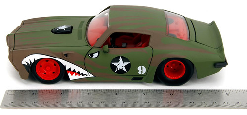 Bigtime Muscle 1:24 1972 Pontiac Firebird Die-cast Car, T...