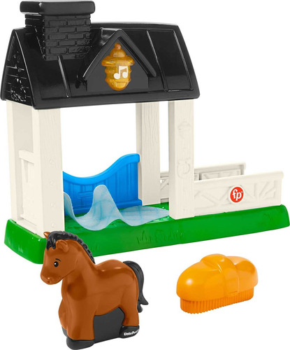 Fisher-price Little People - Juego Estable Con Figura De Ca.