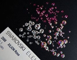 150 Cristales Swarovski Original Para Uñas En Tamaño 6 Al 10