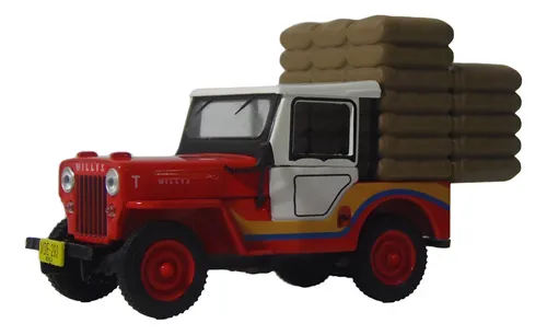 Jeep Willys Cj-3b Cafetero Colombia Escala 1:43 Ixo