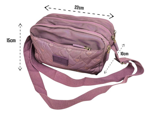 Bolsa Bandolera Impermeable Al Hombro Cruzada Mediana