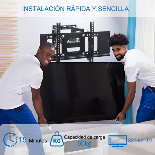 Soporte De Pantalla Tv Pared Apoyo 32 A 85 Pulgada